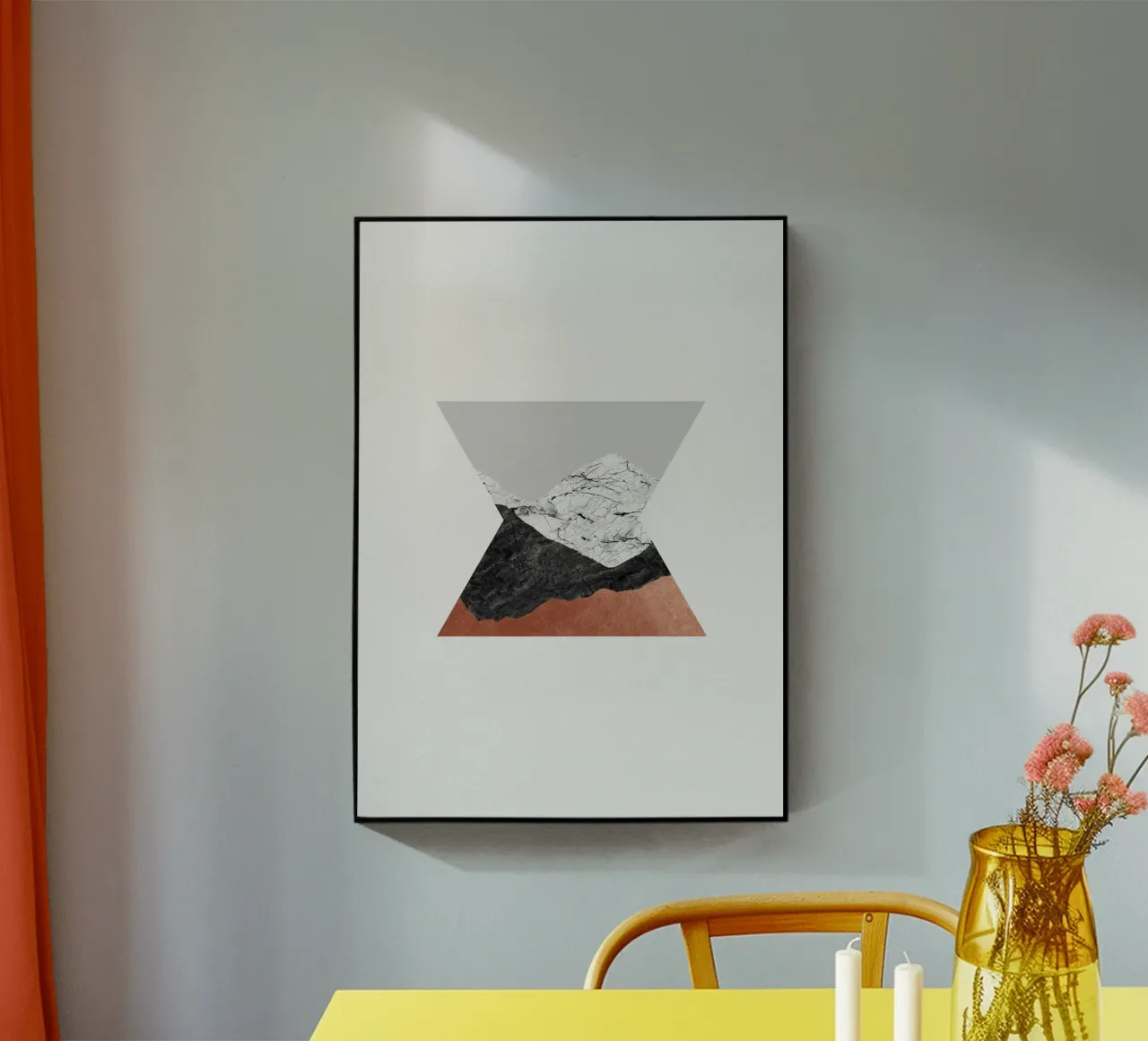 Rame geometrico IV plexiglass da Orara Studio