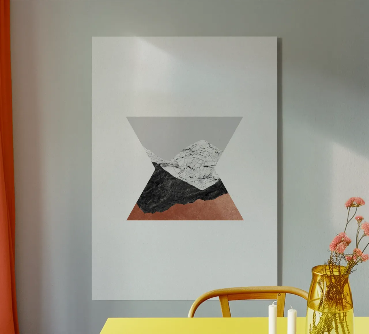 Rame geometrico IV plexiglass da Orara Studio