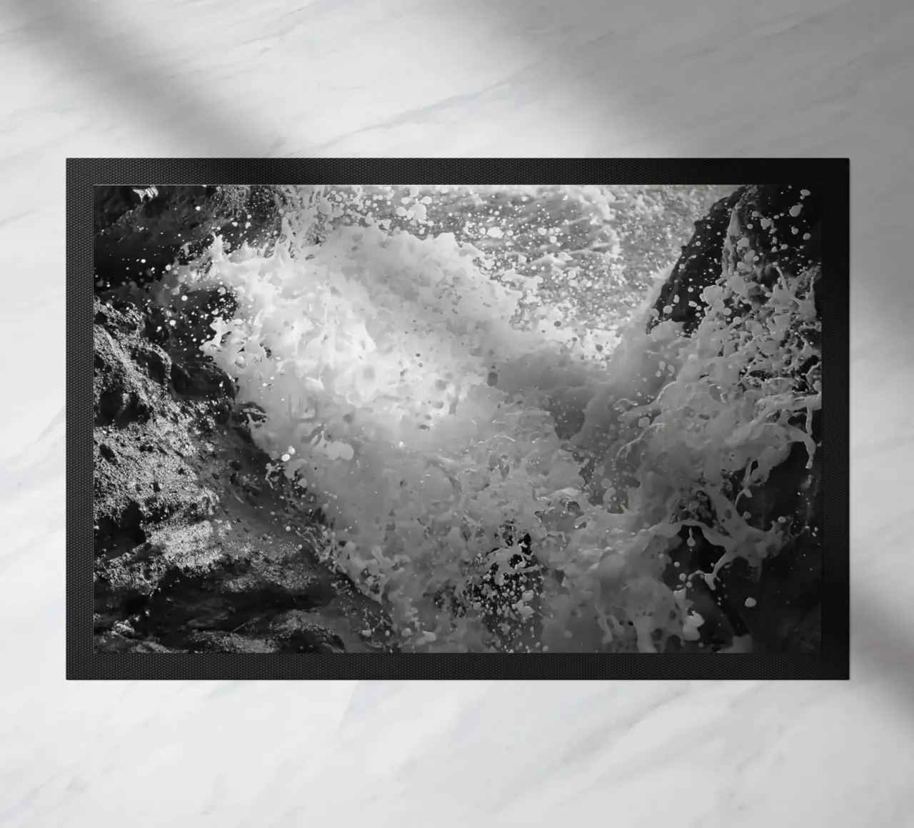 The dramatic atmosphere doormat by Romy Mueller Waterworld