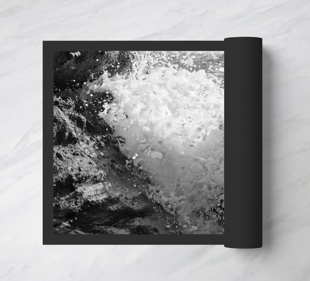 The dramatic atmosphere doormat by Romy Mueller Waterworld