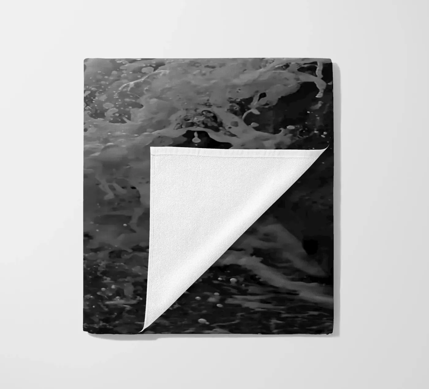 The dramatic atmosphere beach towel by Romy Mueller Waterworld