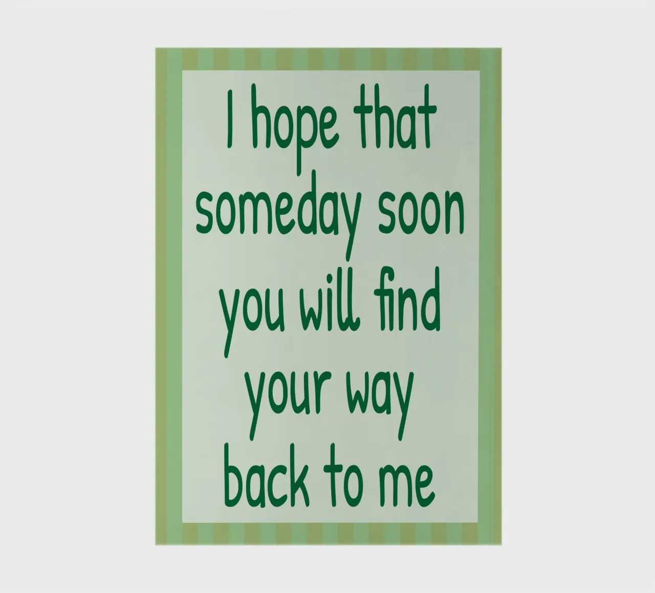 your way back to me notebook by toegoe