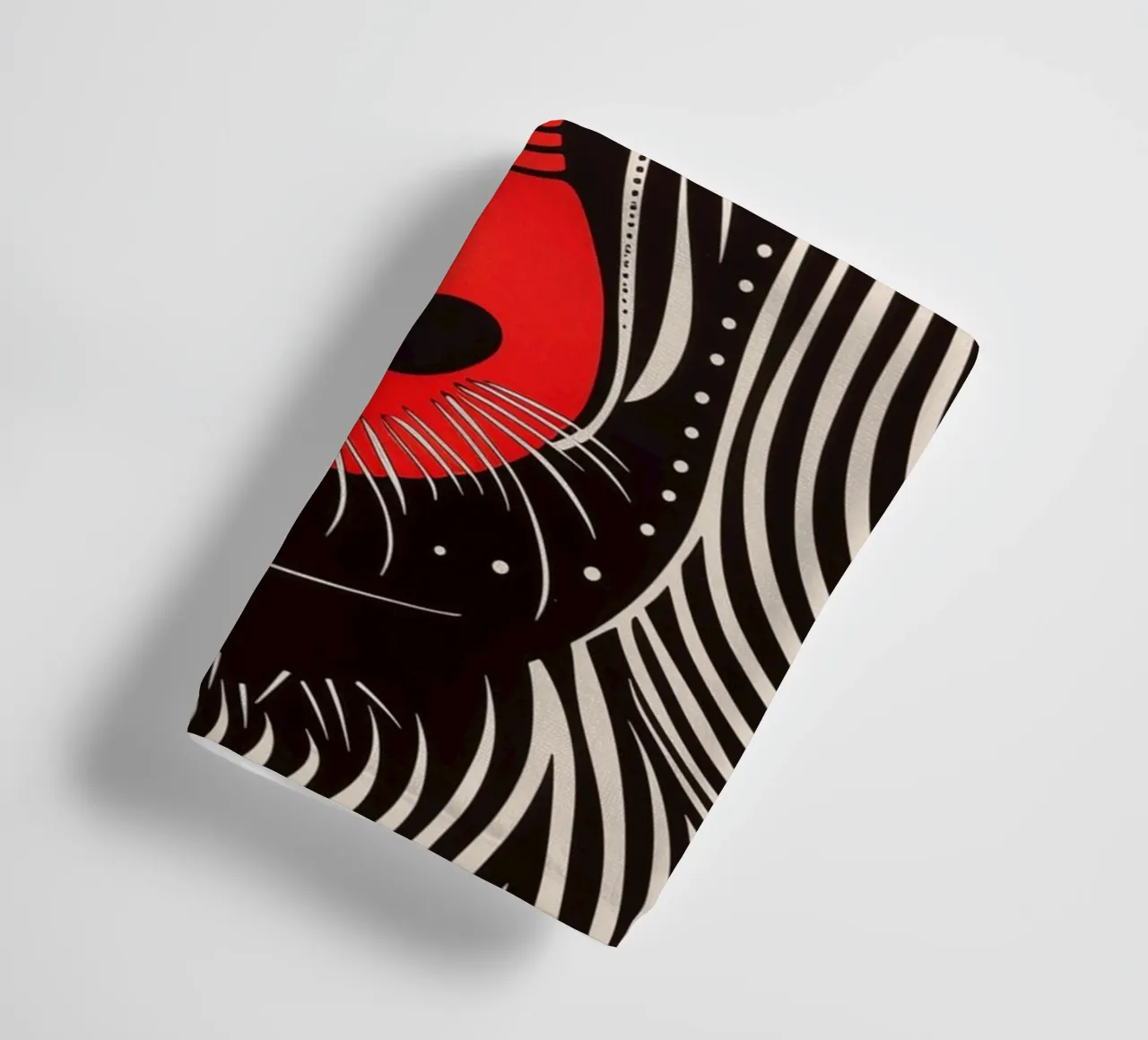 Abstract mandrill towel by Autofocus