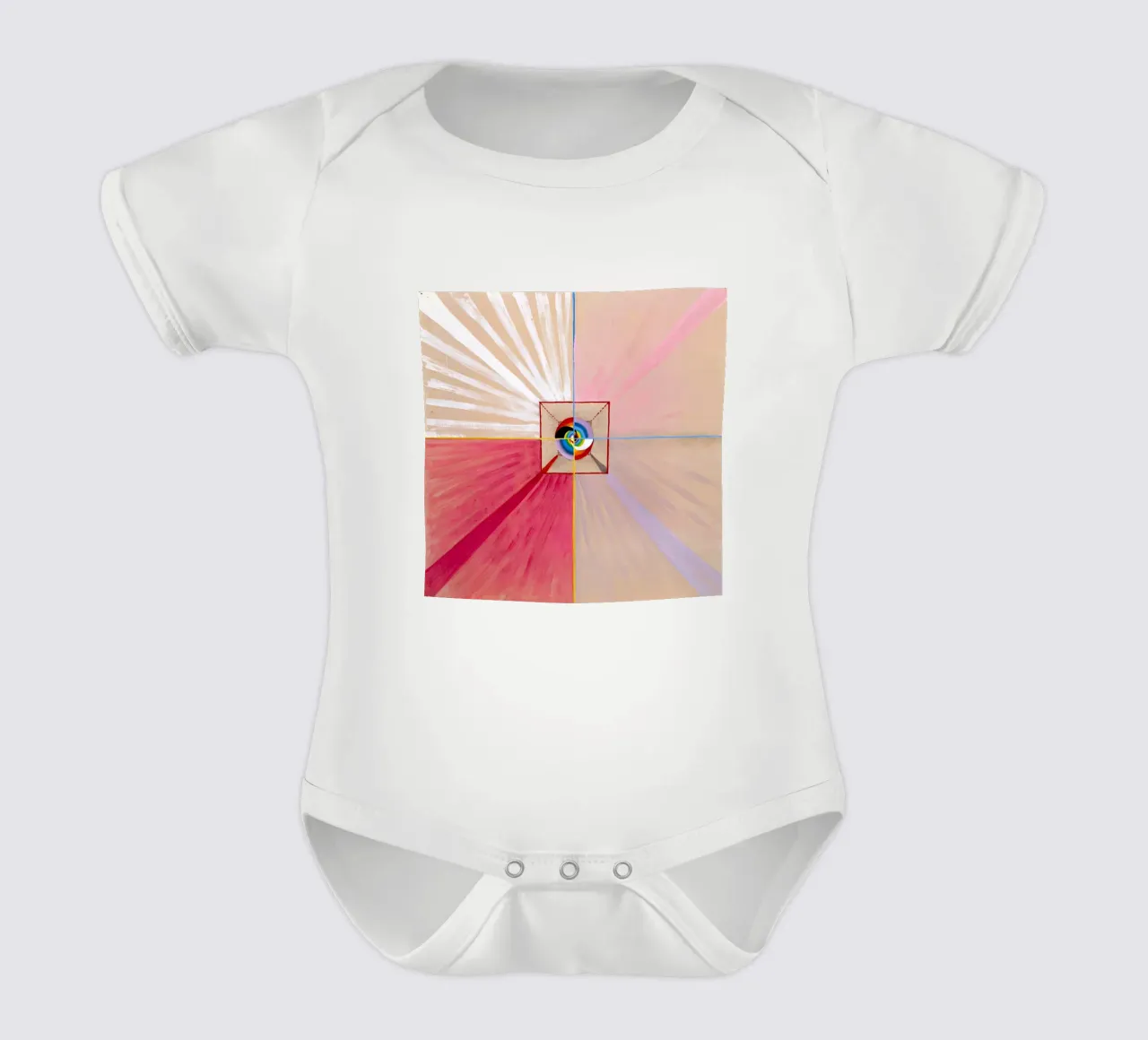 Hilma af Klint - Le cygne n° 11 Groupe IX-SUW body bébé de William Store