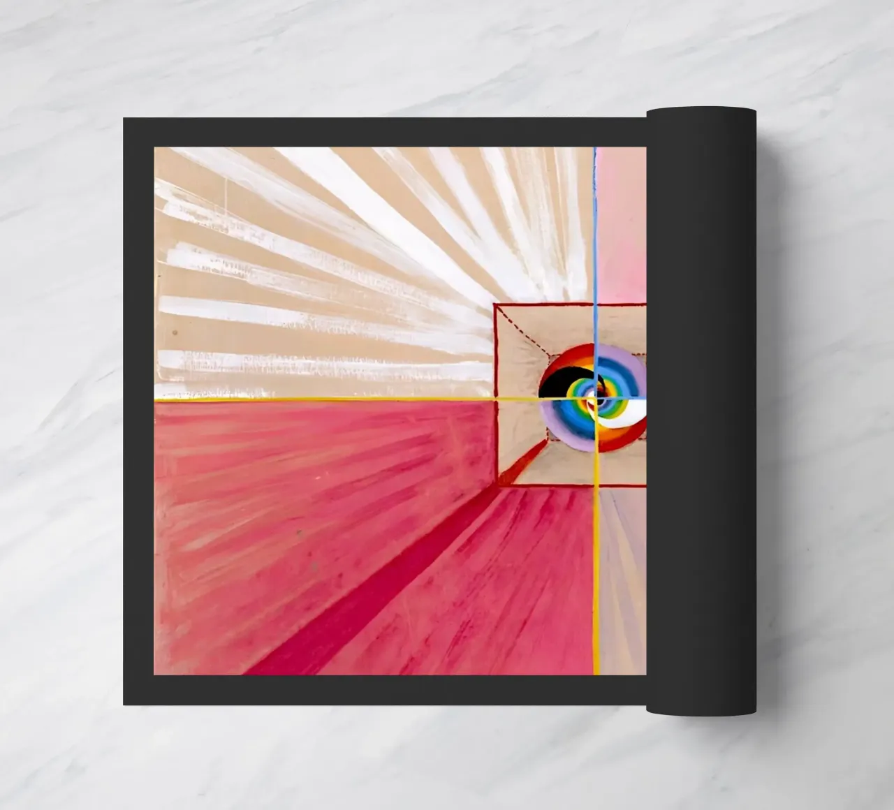 Hilma af Klint - Le cygne n° 11 Groupe IX-SUW paillasson de William Store