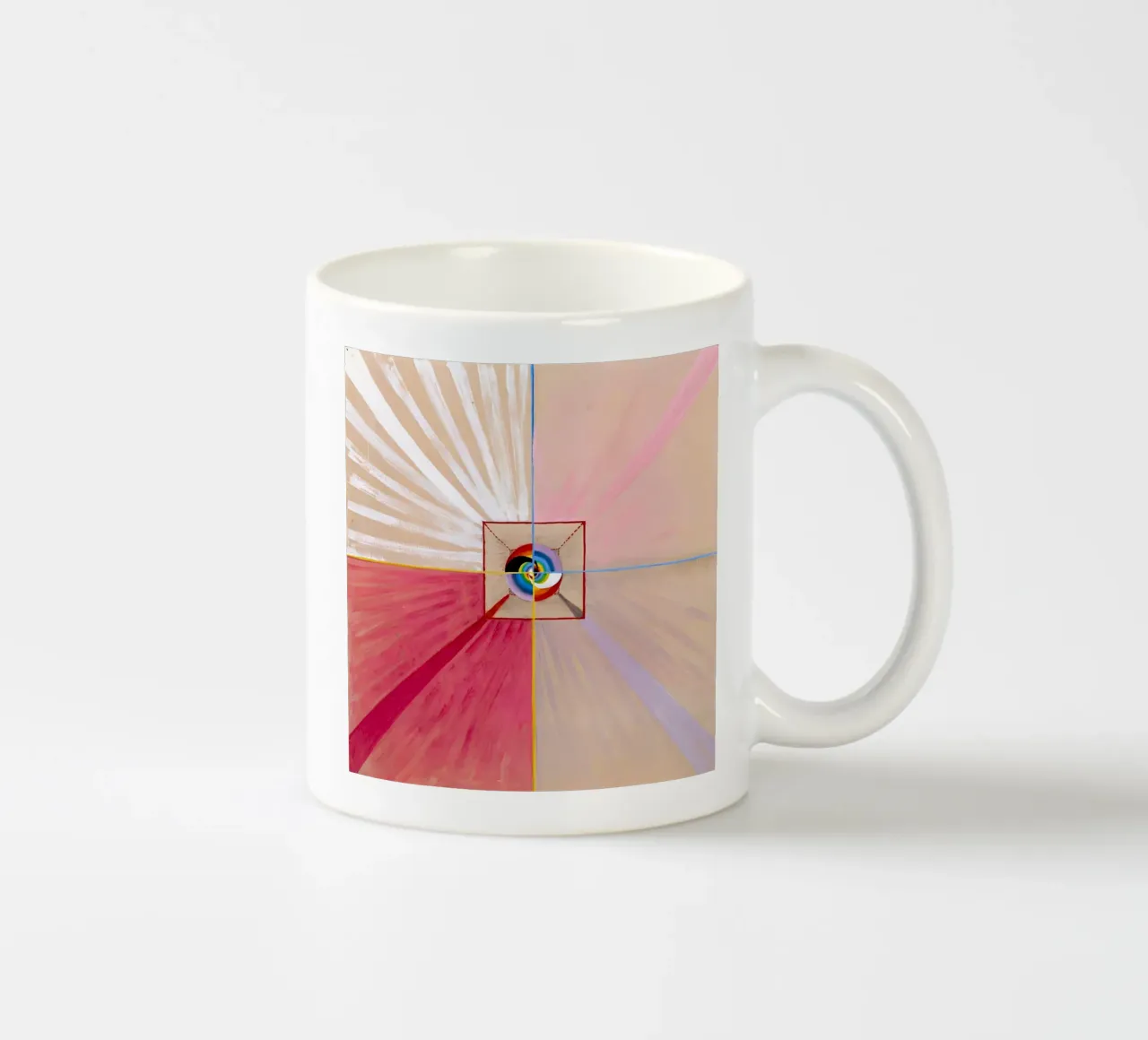 Hilma af Klint - The Swan No. 11 Group IX-SUW ceramic mug by William Store