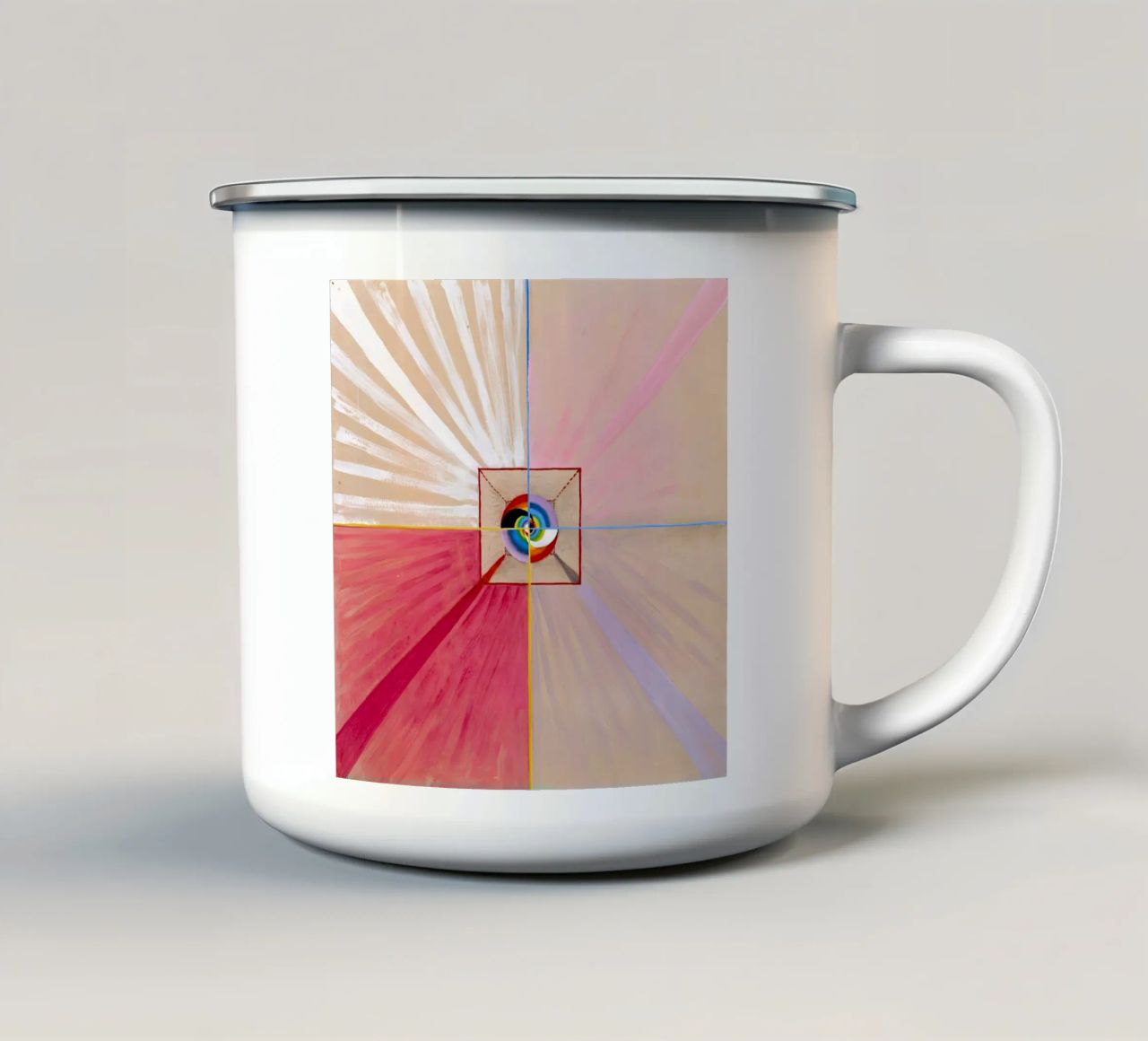 Hilma af Klint - Il Cigno n. 11 Gruppo IX-SUW tazza in smalto da William Store