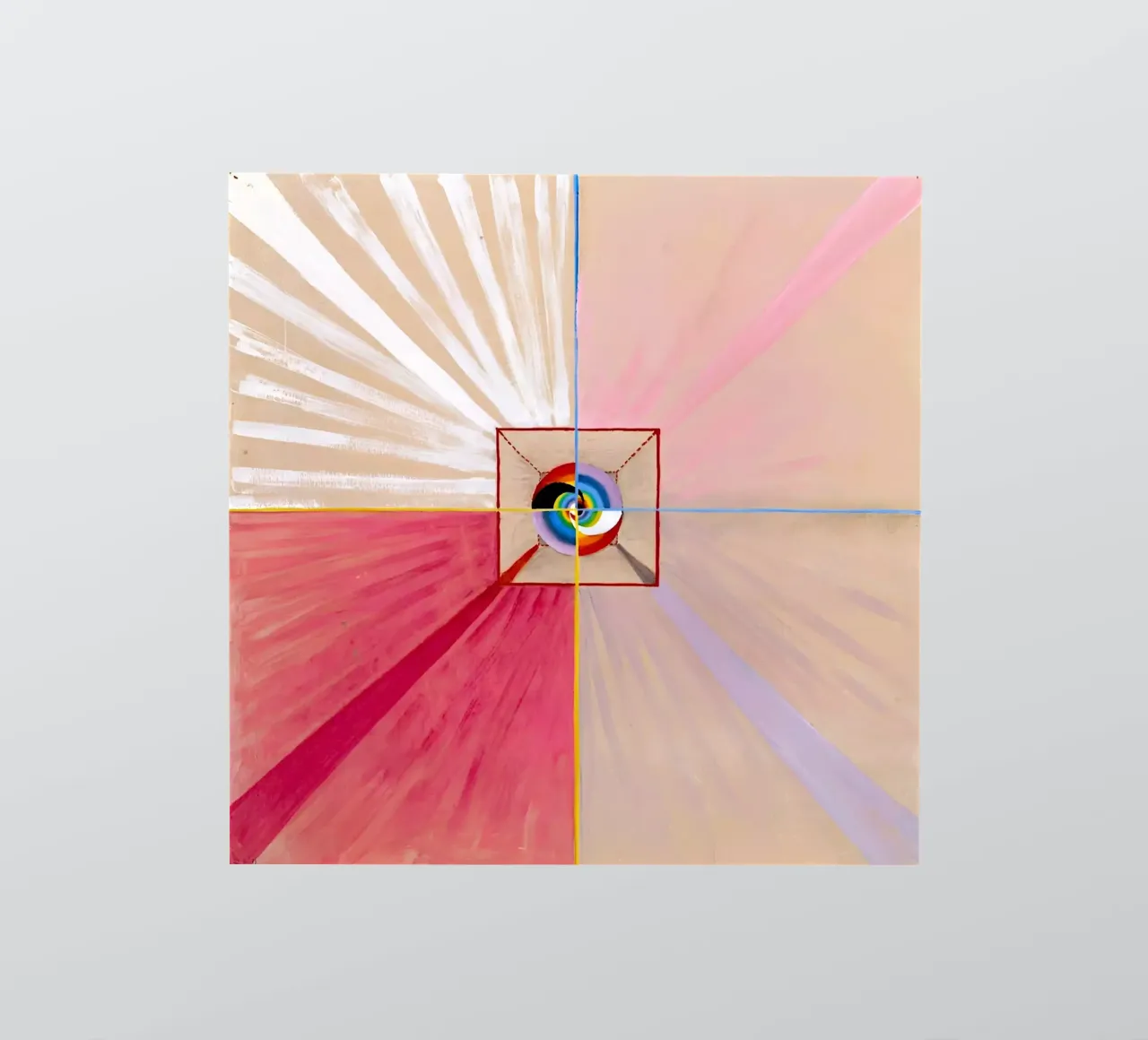 Hilma af Klint - Le cygne n° 11 Groupe IX-SUW autocollant de William Store