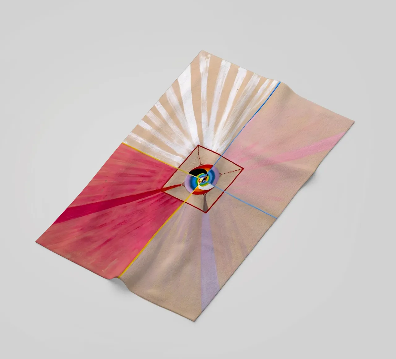 Hilma af Klint - Il Cigno n. 11 Gruppo IX-SUW telo mare da William Store