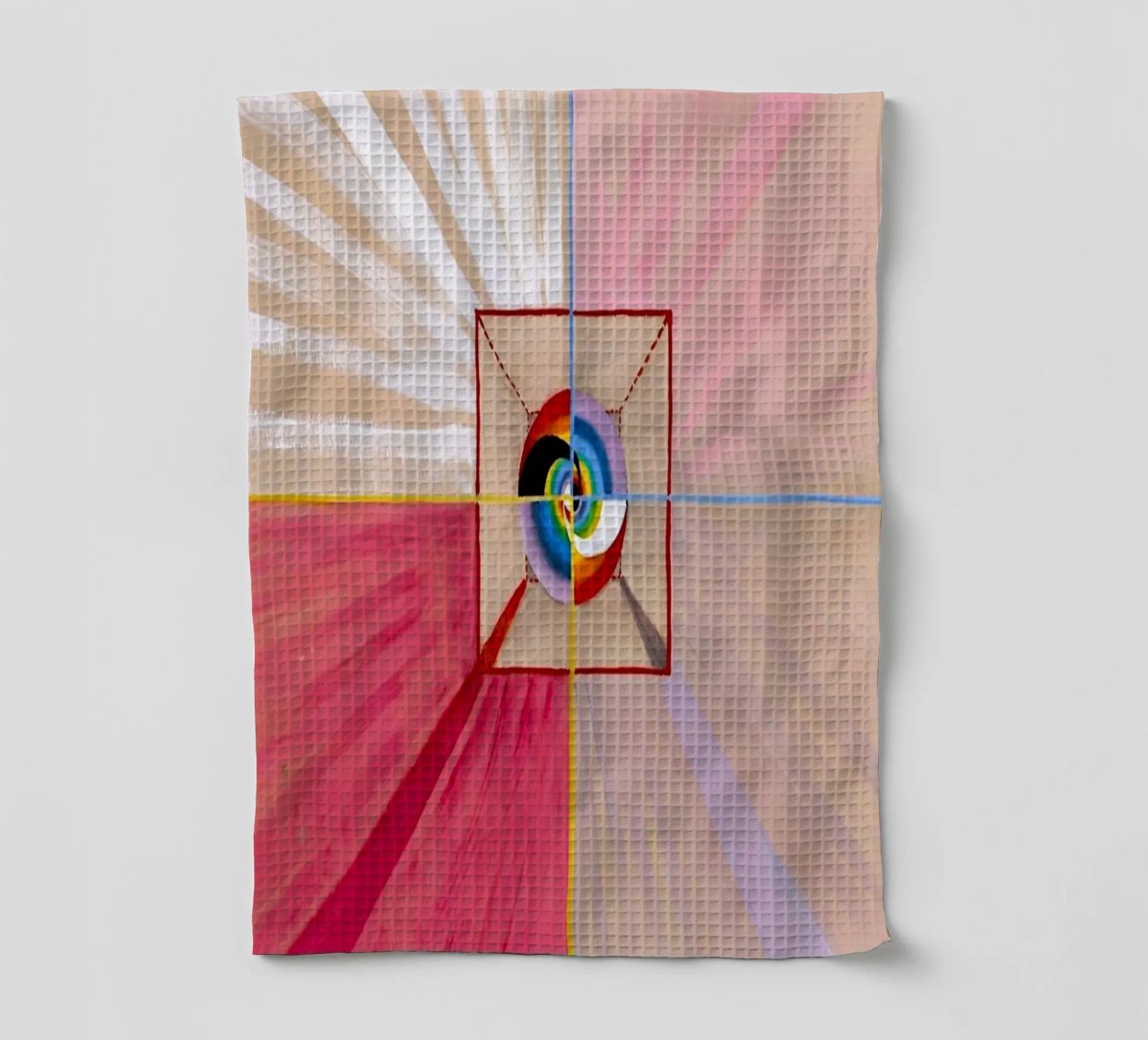 Hilma af Klint - Le cygne n° 11 Groupe IX-SUW torchon de William Store