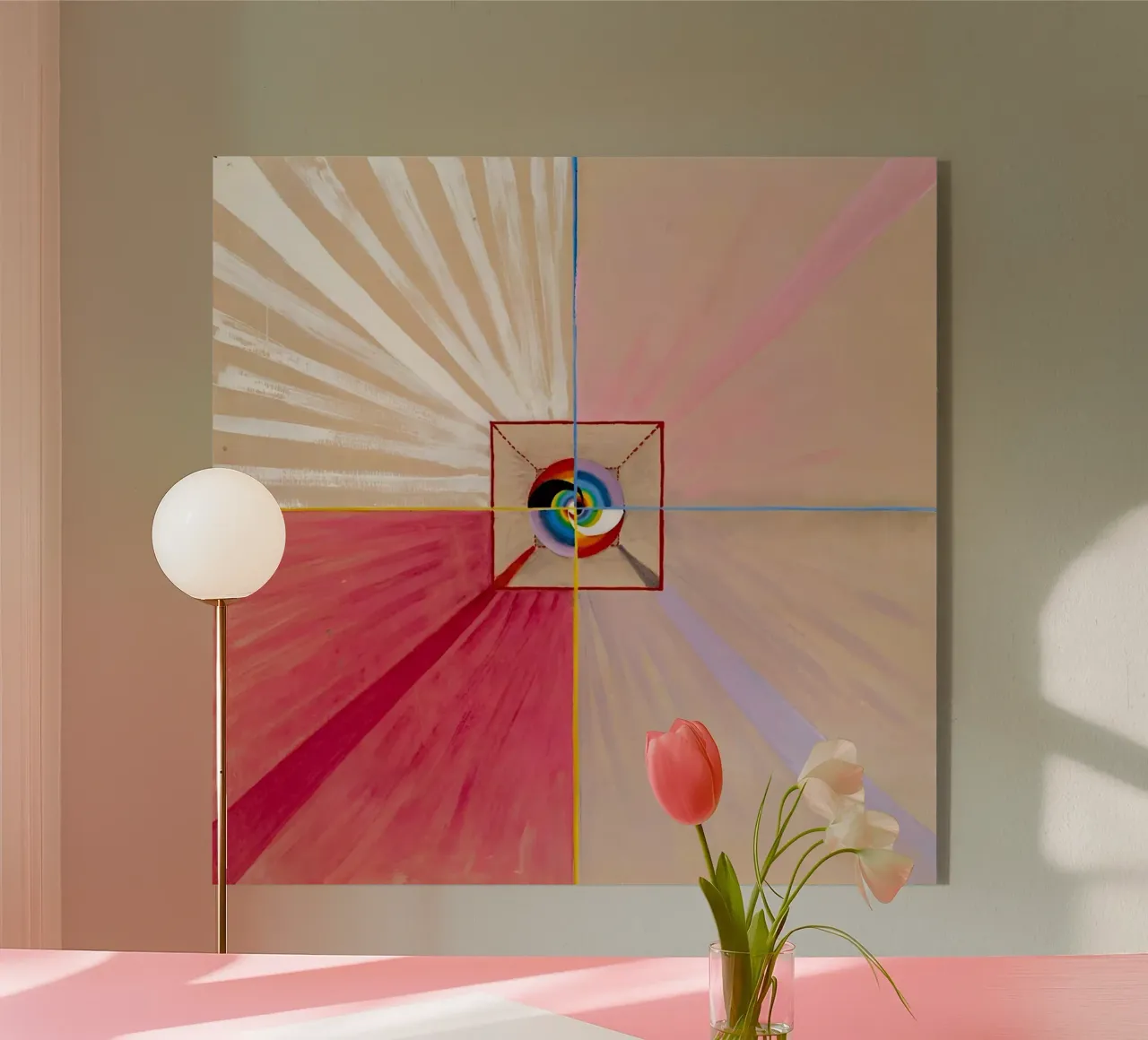 Hilma af Klint - Le cygne n° 11 Groupe IX-SUW plexiglas de William Store
