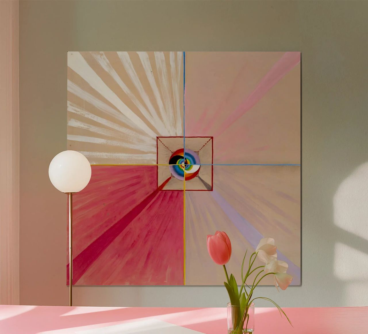 Hilma af Klint - Le cygne n° 11 Groupe IX-SUW hahnemühle de William Store