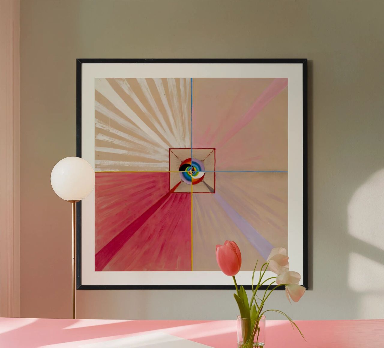 Hilma af Klint - Le cygne n° 11 Groupe IX-SUW hahnemühle de William Store