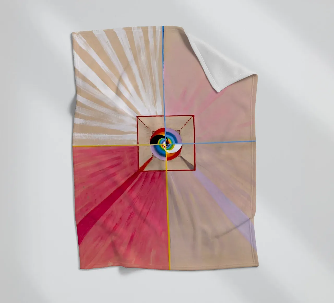 Hilma af Klint - Il Cigno n. 11 Gruppo IX-SUW coperta in pile da William Store