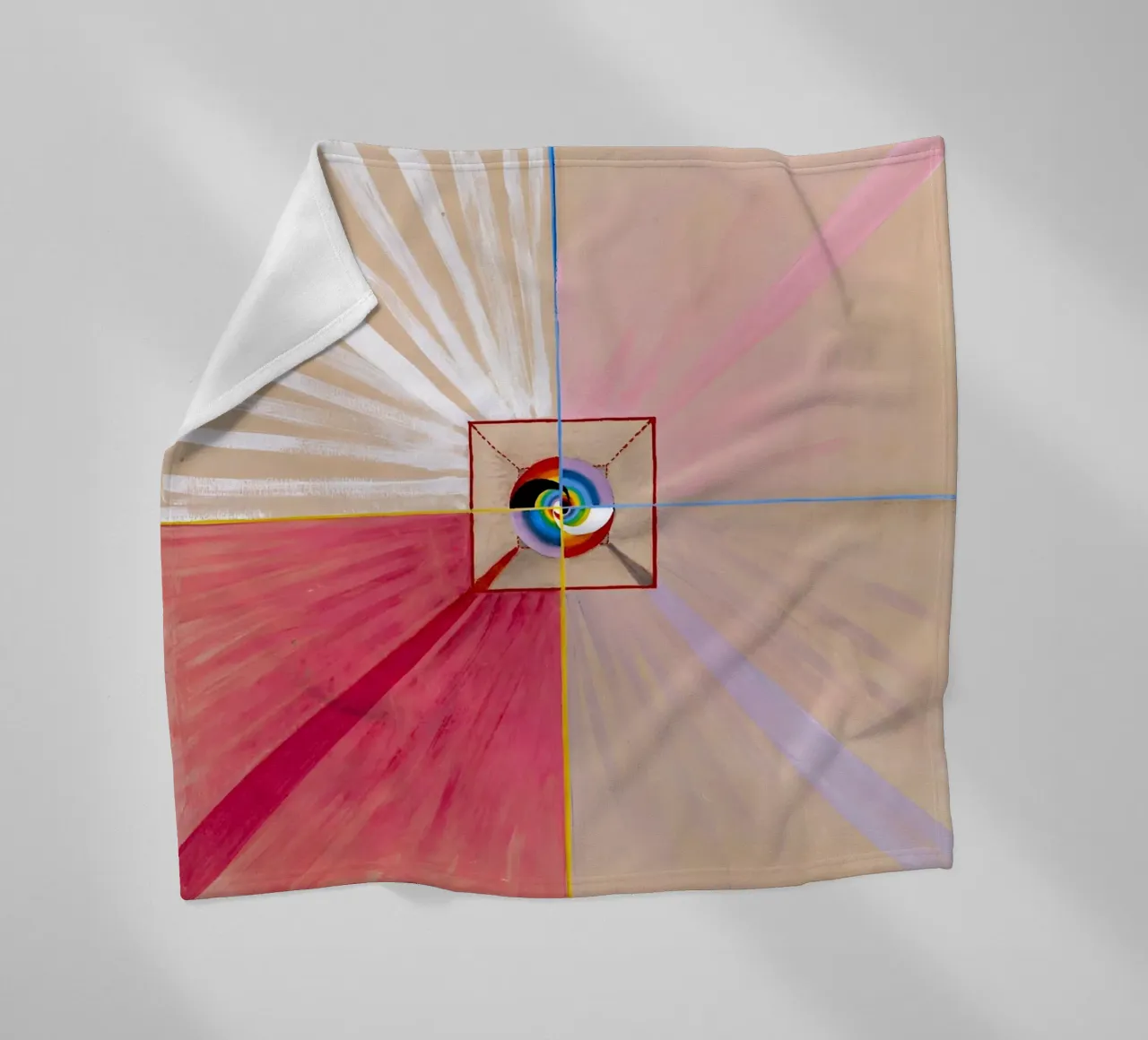 Hilma af Klint - Il Cigno n. 11 Gruppo IX-SUW coperta in pile da William Store