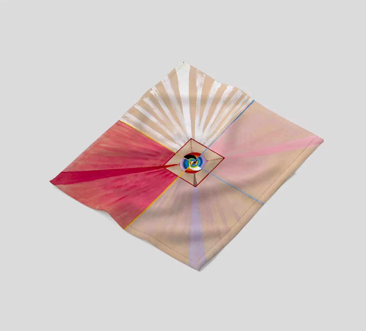 Hilma af Klint - Il Cigno n. 11 Gruppo IX-SUW coperta in pile da William Store