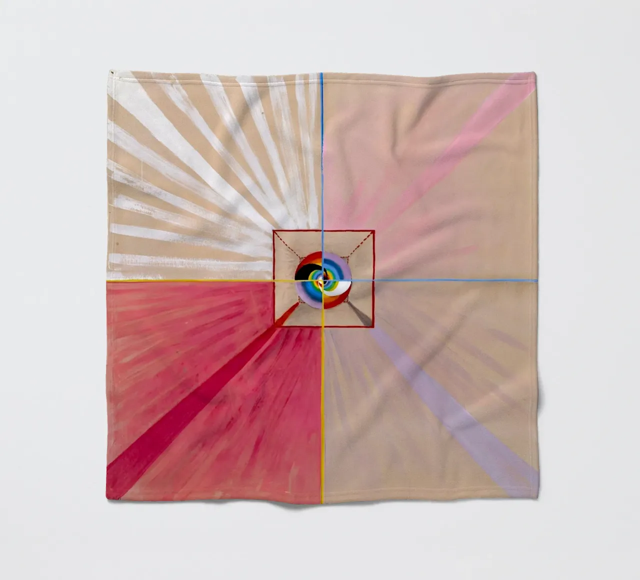 Hilma af Klint - Il Cigno n. 11 Gruppo IX-SUW coperta in pile da William Store