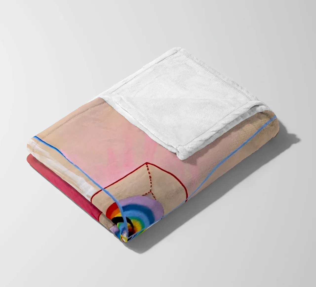 Hilma af Klint - Il Cigno n. 11 Gruppo IX-SUW coperta in pile da William Store