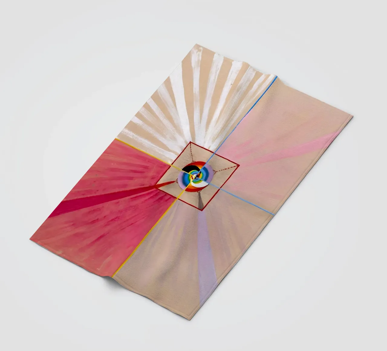 Hilma af Klint - Il Cigno n. 11 Gruppo IX-SUW coperta in pile da William Store