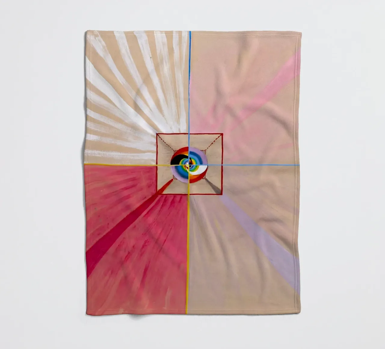 Hilma af Klint - Il Cigno n. 11 Gruppo IX-SUW coperta in pile da William Store