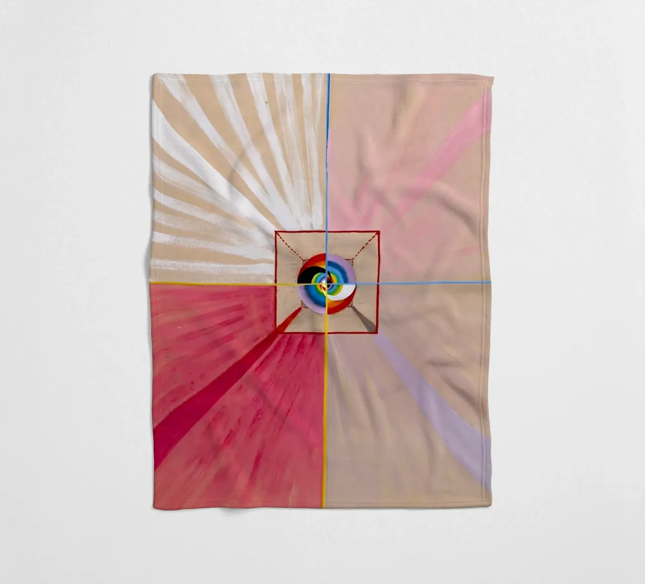 Hilma af Klint - Il Cigno n. 11 Gruppo IX-SUW coperta in pile da William Store