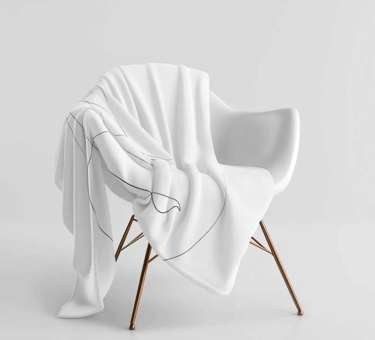 Echo of Calm - A2522 coperta in pile da Addillum