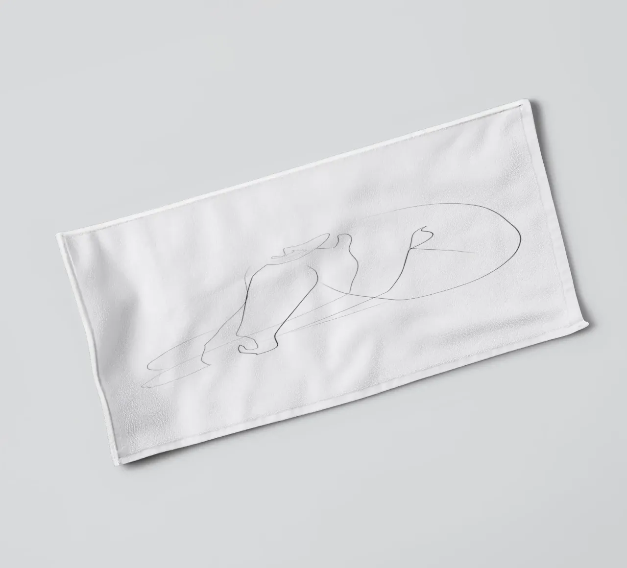 Echo of Calm - A2522 asciugamano da bagno da Addillum