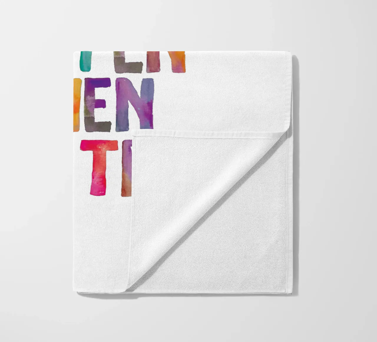 Succedono cose incredibili quando si prova il design tipografico telo mare da THE MOTIVATED TYPE