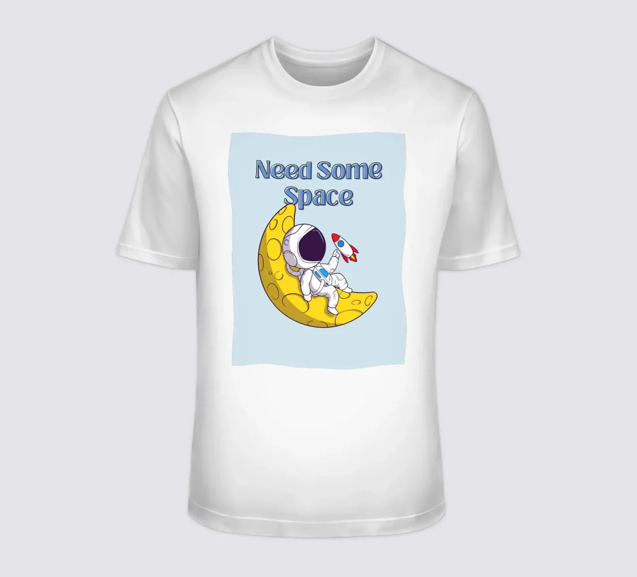 Ruimte nodig - Astronaut Cartoon Art t-shirt van Cozy Vibes