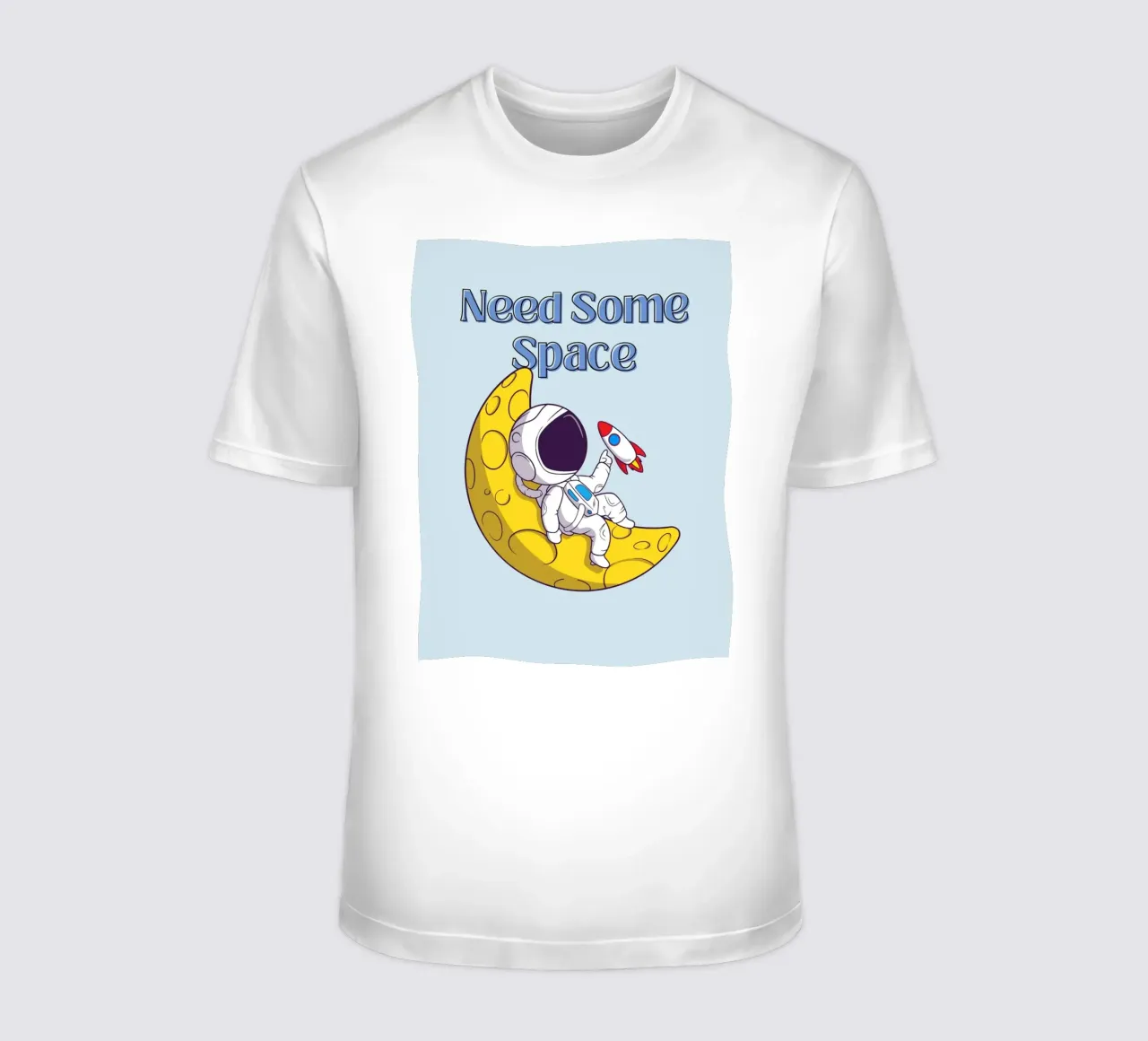 Need Some Space - Cartone animato di un astronauta t-shirt da Cozy Vibes
