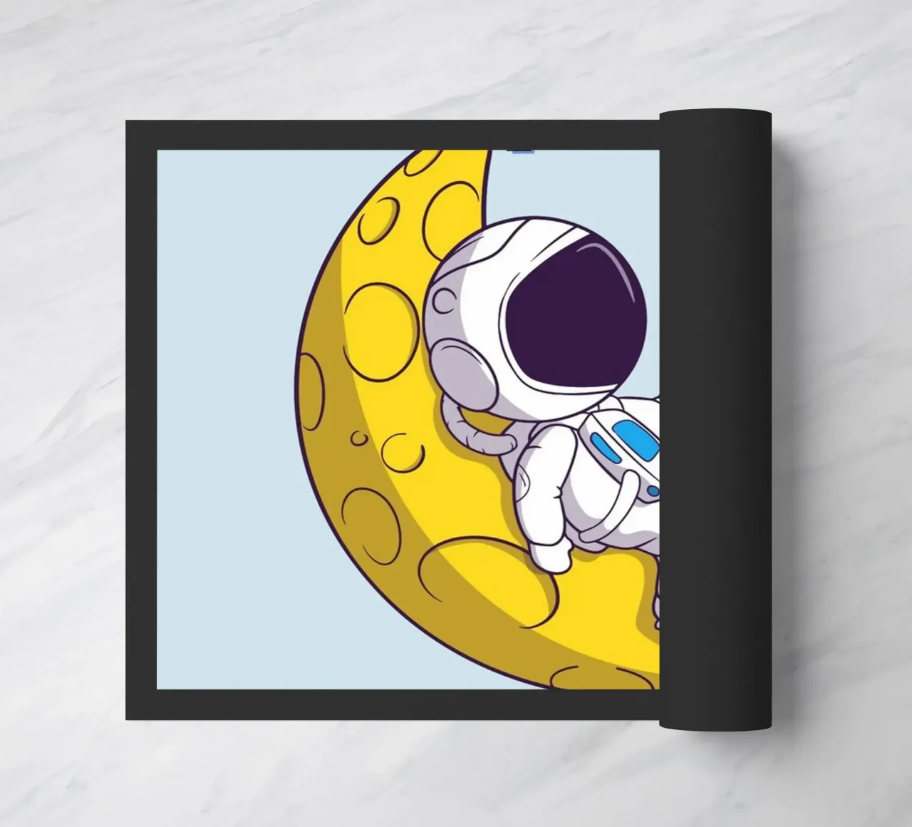 Need Some Space - Cartone animato di un astronauta zerbino da Cozy Vibes