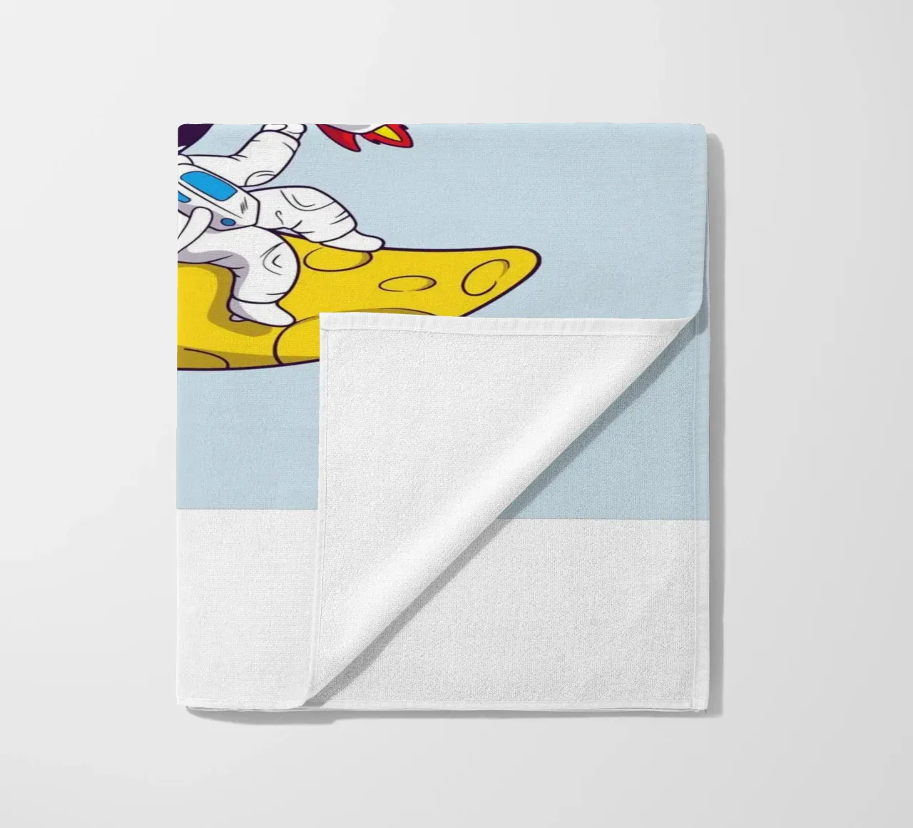 Need Some Space - Cartone animato di un astronauta telo mare da Cozy Vibes