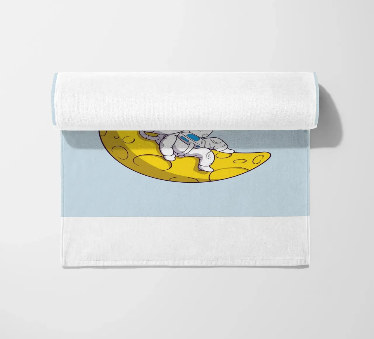 Need Some Space - Cartone animato di un astronauta telo mare da Cozy Vibes