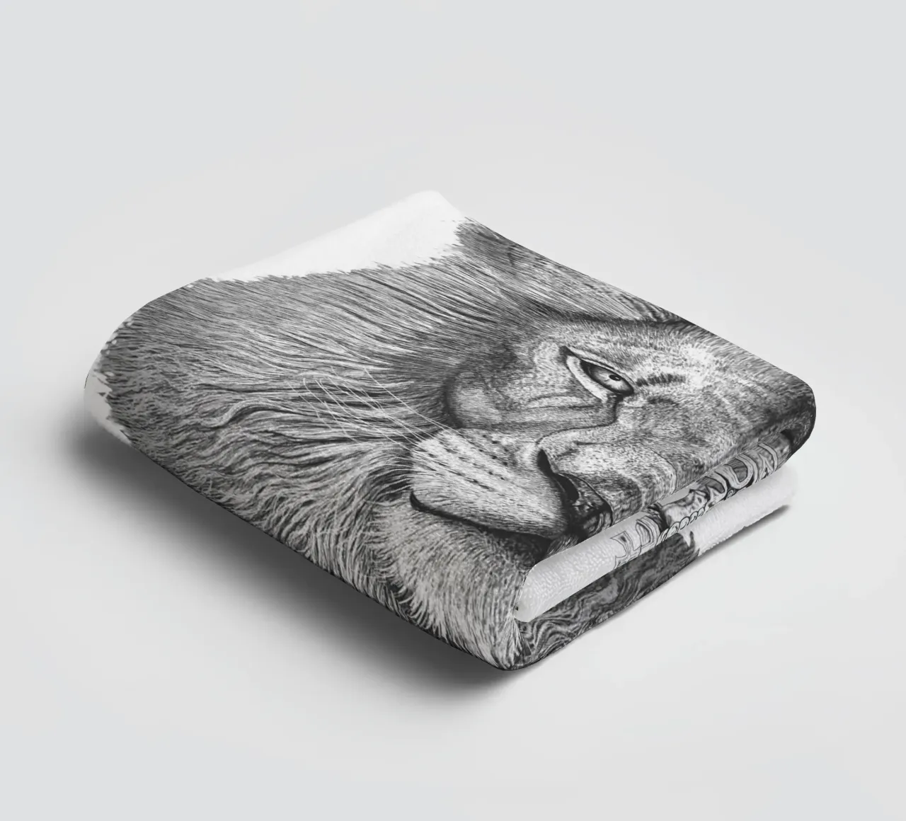 De Leeuwenkoning badhanddoek van valeriyakorenkova