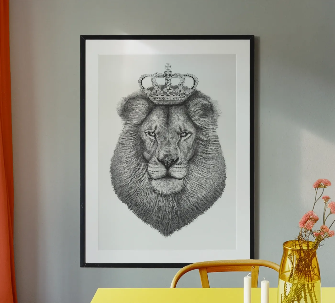 Il Re Leone poster da valeriyakorenkova