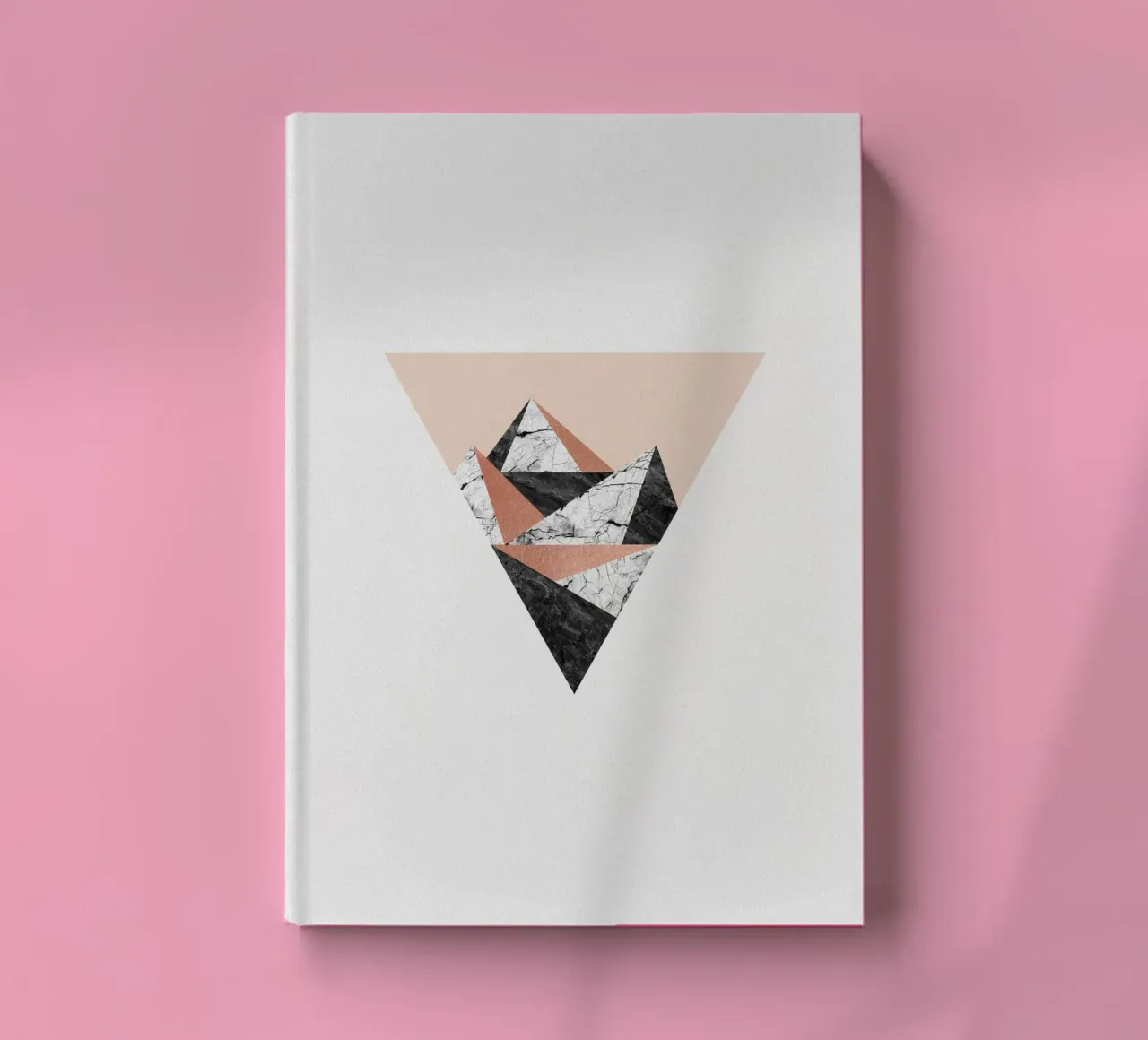 Geometric Landscape II notebook by Orara Studio