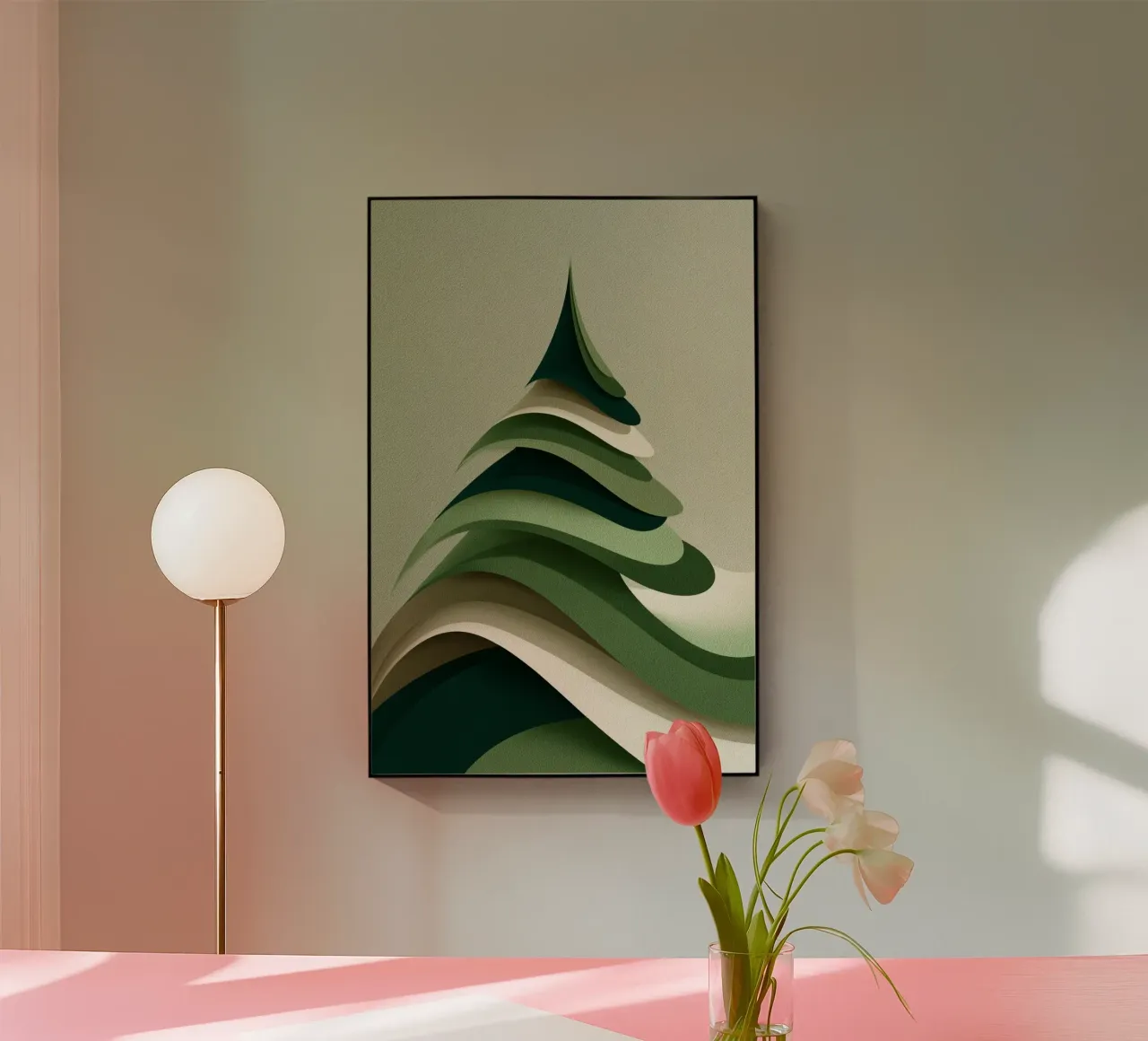 Textured Tree Symphony product.type.acrylglas common.byCreator Geometrica