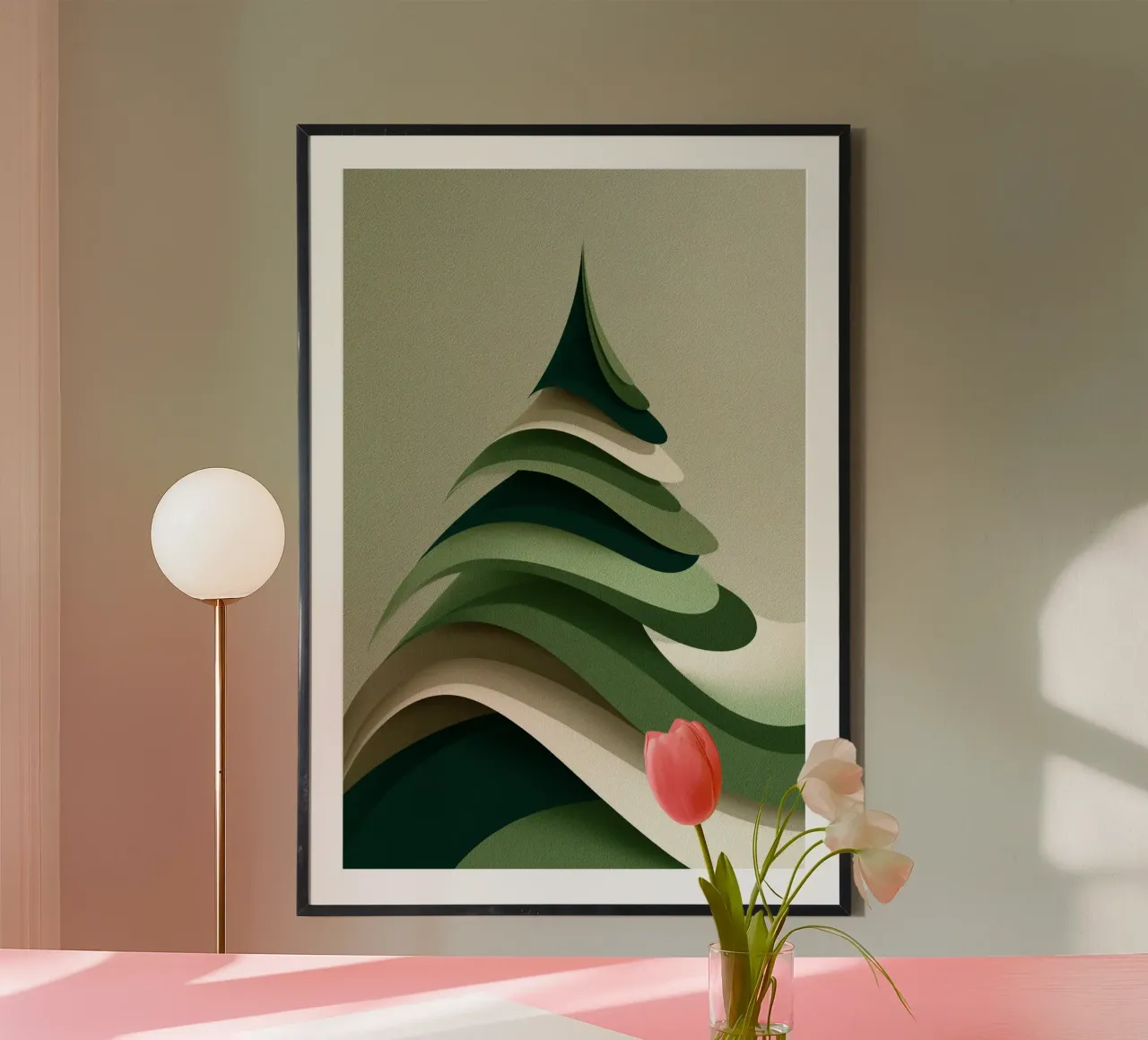 Textured Tree Symphony carta hahnemühle da Geometrica