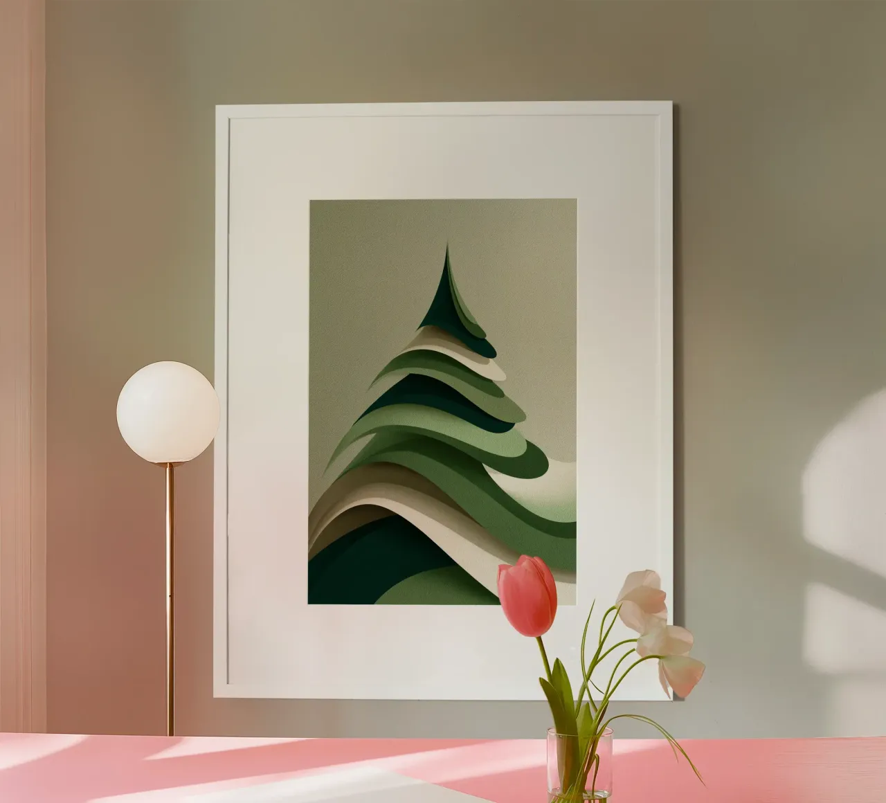 Textured Tree Symphony carta hahnemühle da Geometrica