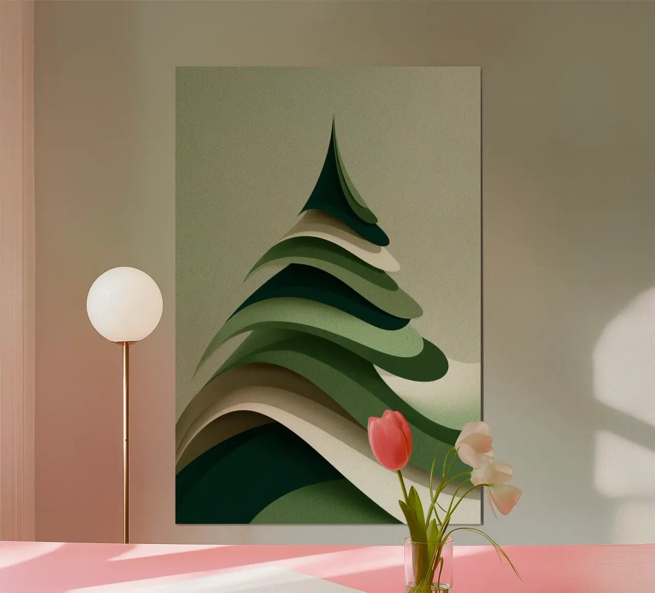 Textured Tree Symphony carta hahnemühle da Geometrica