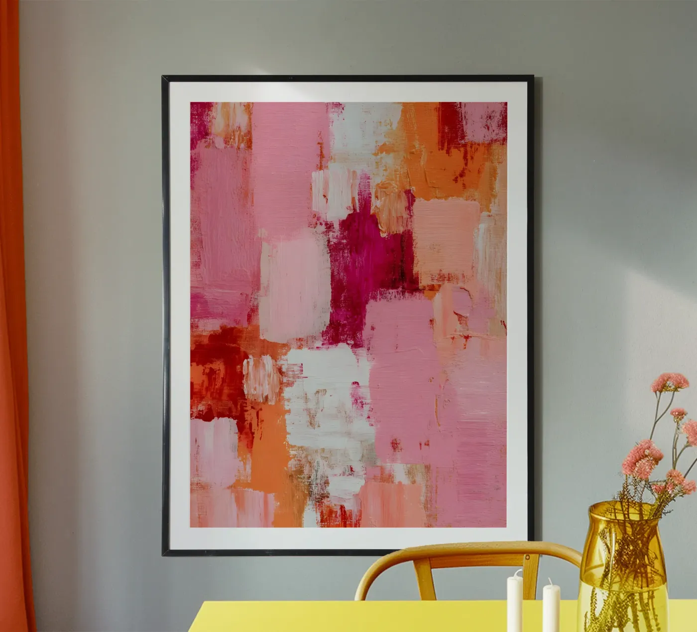 Amber Blush poster da Abstrakt Atelier
