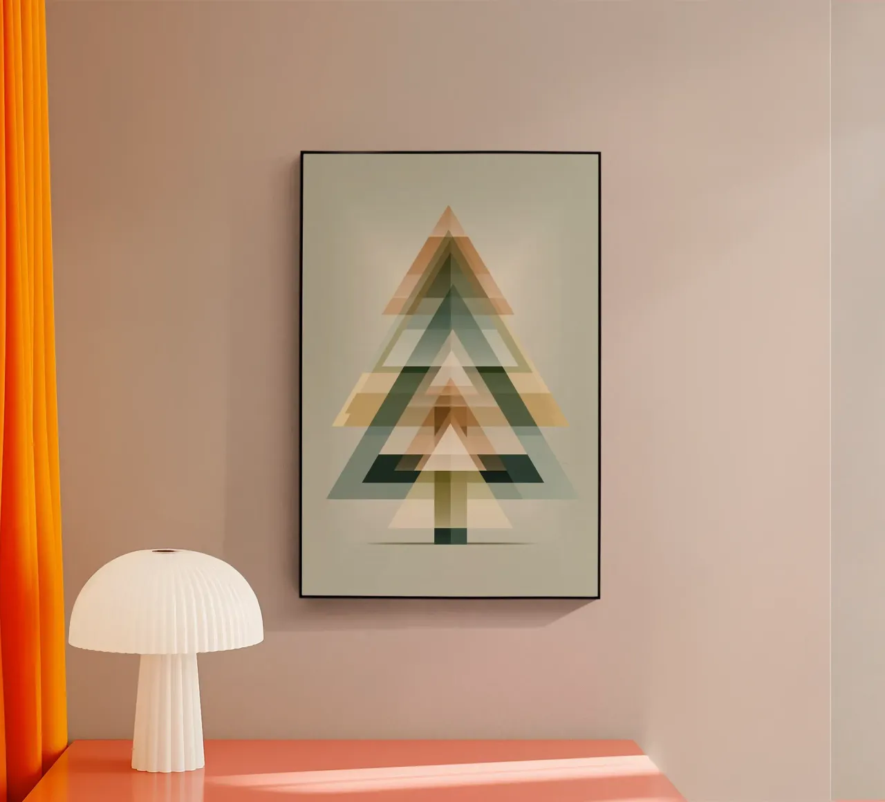 Modern Geometric Tree plexiglass da Geometrica