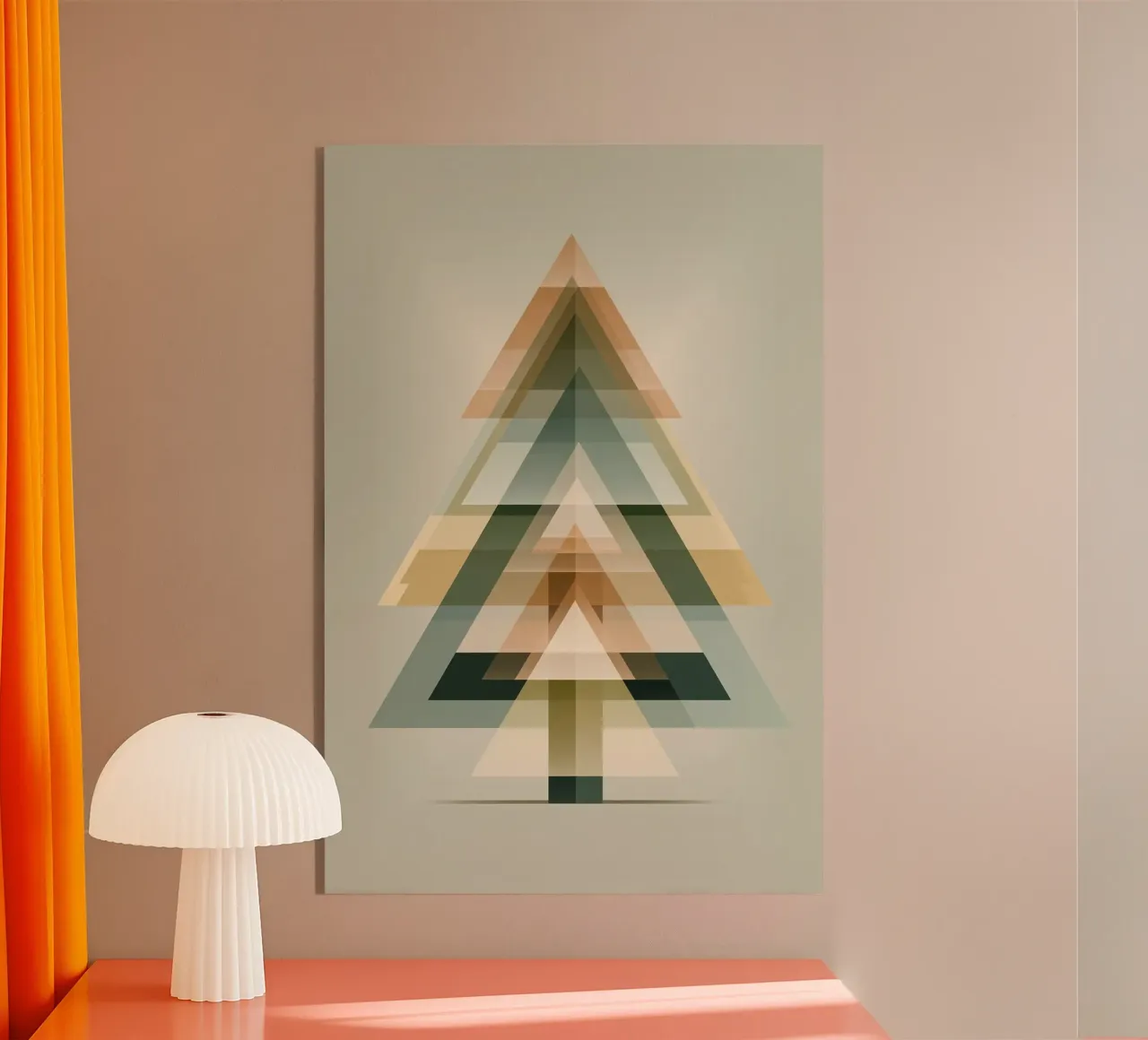 Modern Geometric Tree plexiglass da Geometrica