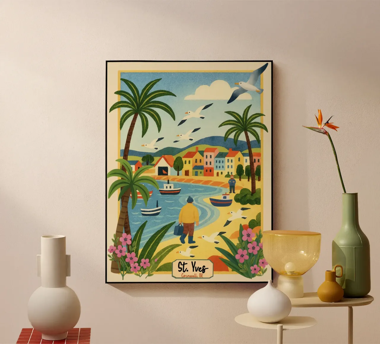 St Ives, Cornwall plexiglass da Taika Tori Art