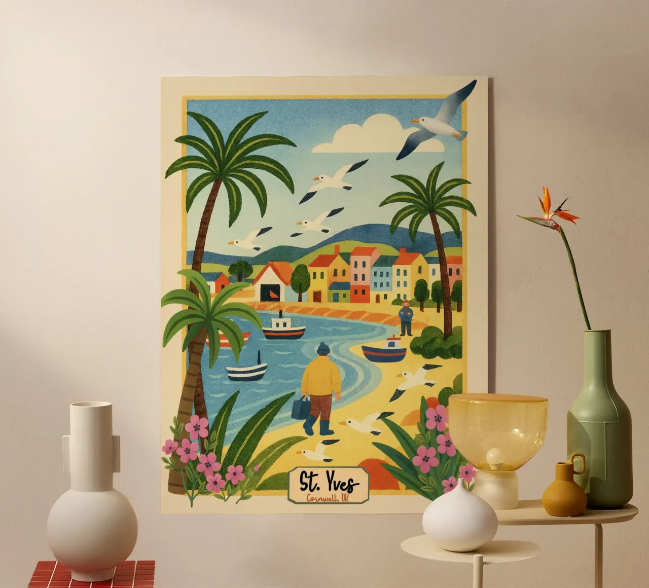 St Ives, Cornwall plexiglass da Taika Tori Art