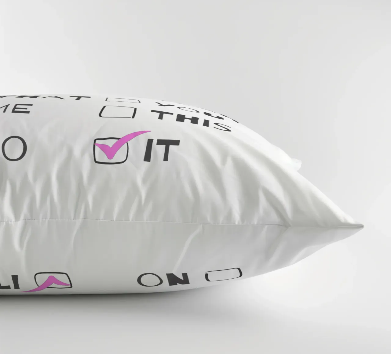 F*ck It – Typography Print cuscino da Roseberry Design