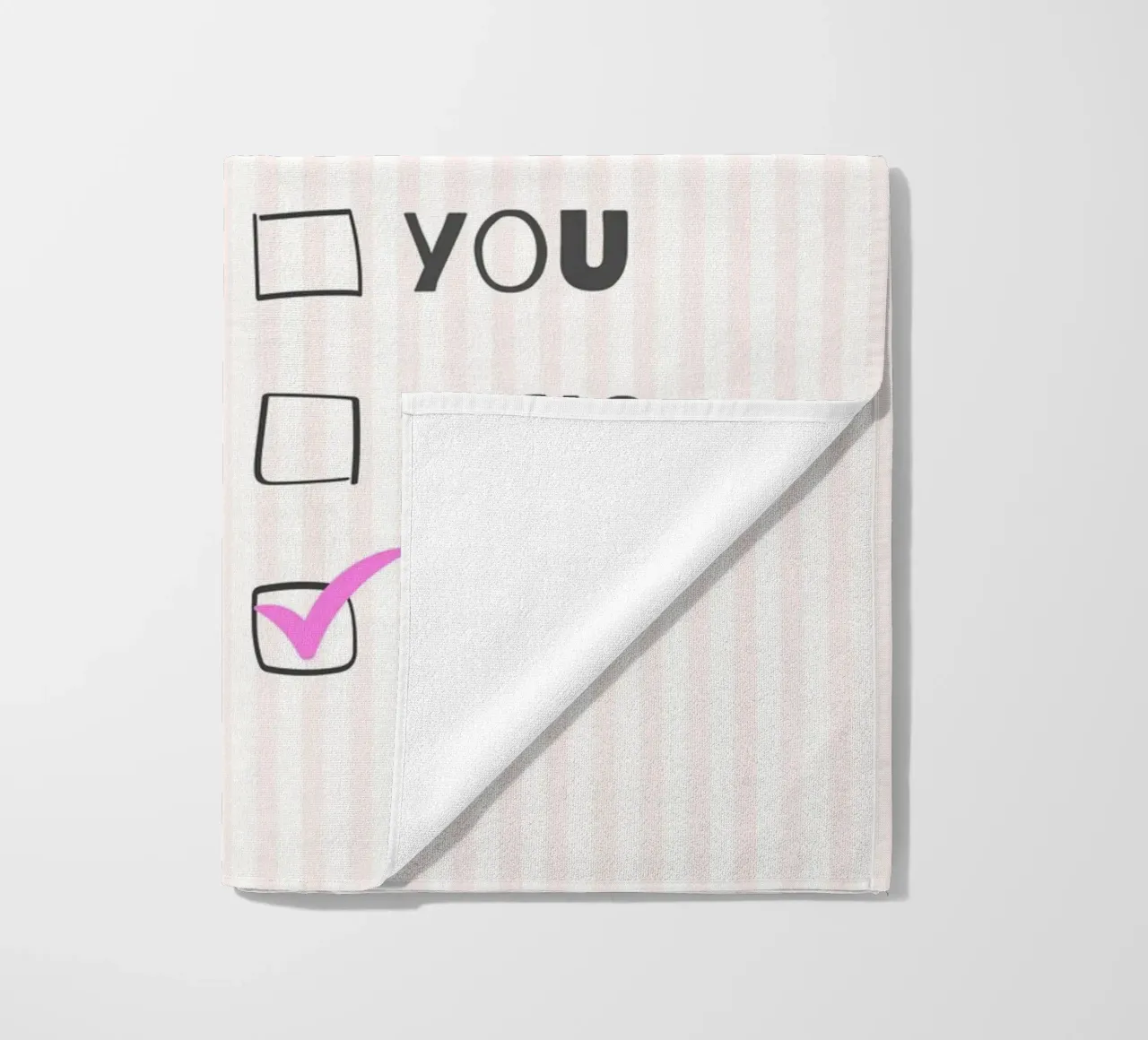 F*ck It – Typography Print telo mare da Roseberry Design