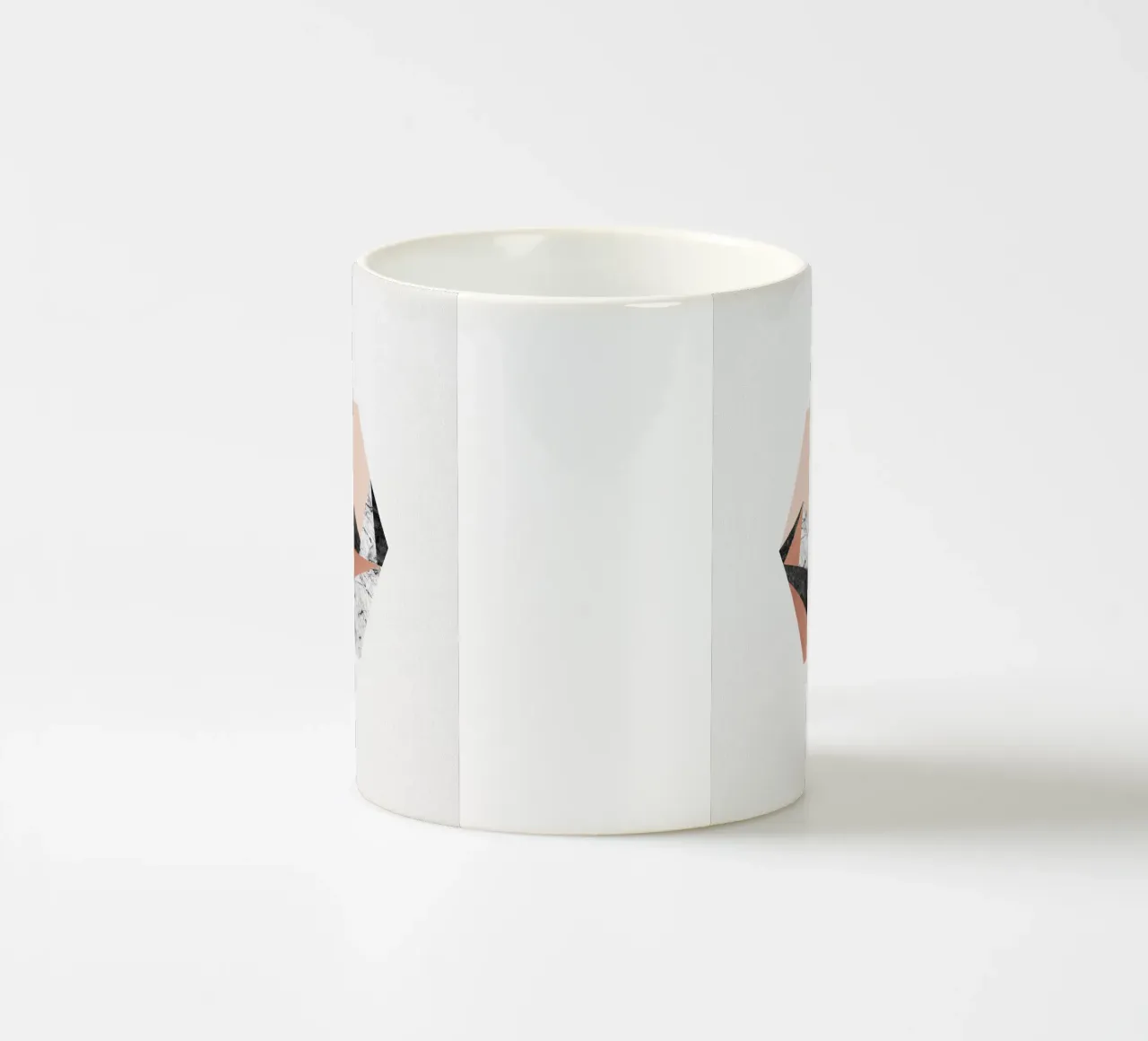 Paesaggio geometrico III tazza in ceramica da Orara Studio