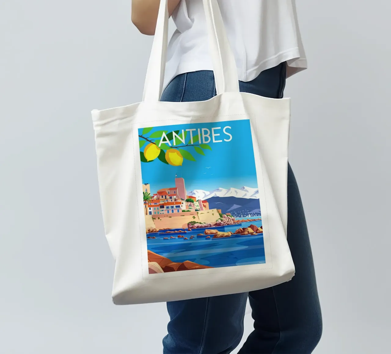 Antibes borsa in juta da Raphaël Delerue