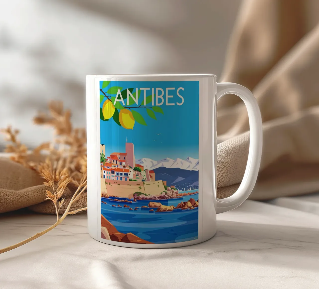 Antibes tazza in ceramica da Raphaël Delerue